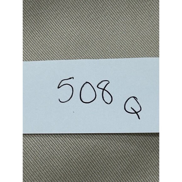 Liz Claiborne Audra Womens Beige Cotton Blend Pants Size 8 Short - Picture 7 of 8